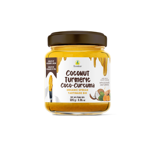 Ecoideas Coconut Turmeric Organic Spread 220g