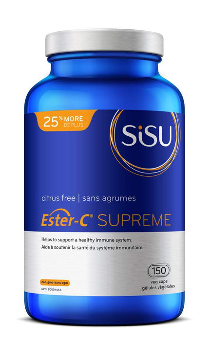 SISU - Ester-C Supreme Vitamin C (citrus free) 150 Vegecaps
