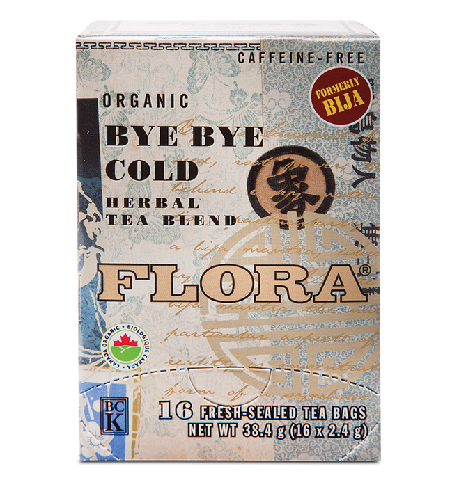 Bye Bye Cold Flora Herbal Teas - Organic 16 Tea Bags