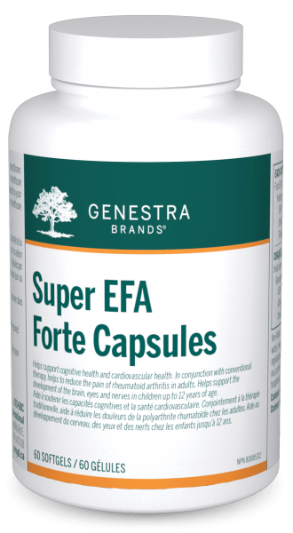 Genestra Super EFA Forte - Helps to Support Cognitive & Cardiovascular Health 60softgels