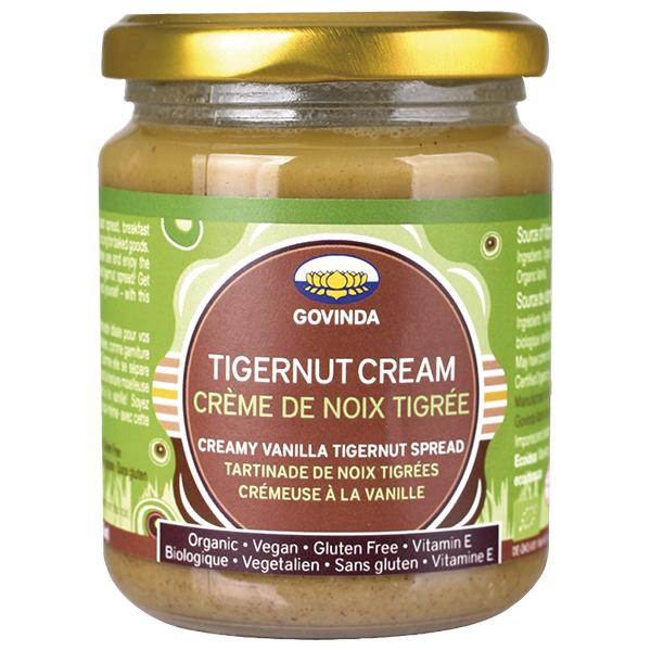 Govinda Tigernut Cream Spread Organic-Source of Vitamin E - Healthy and Delicious 250g