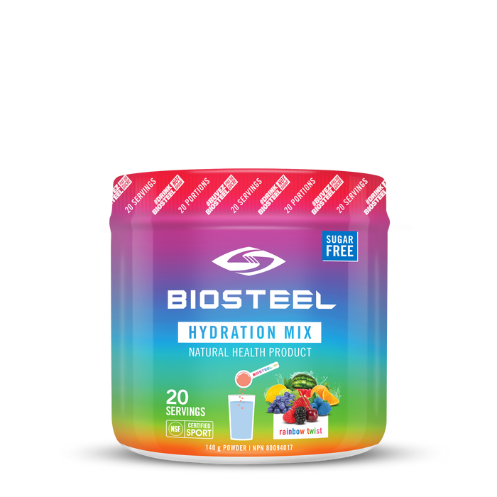 BioSteel Hydration Mix Powder Rainbow Twist - Sugar Free 140g