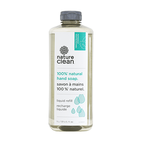 Nature Clean 100% Natural Hand Soap - Liquid Refill 1l