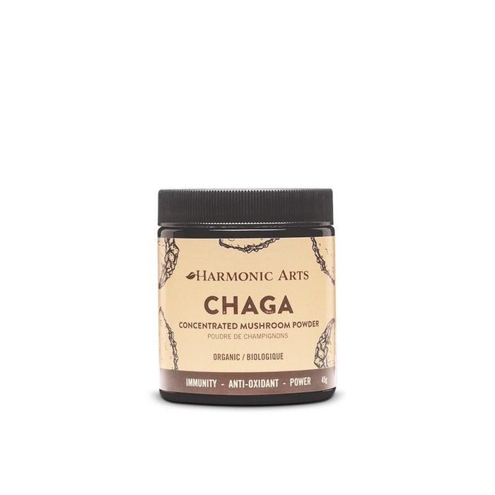 Harmonic Arts Chaga Concentrated Mushroom Powder Organic 45g