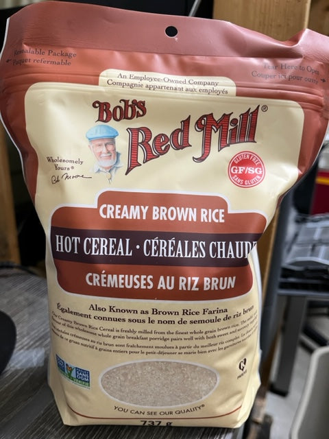 Bob's Red Mill Creamy Brown Rice Hot Cereal 737g