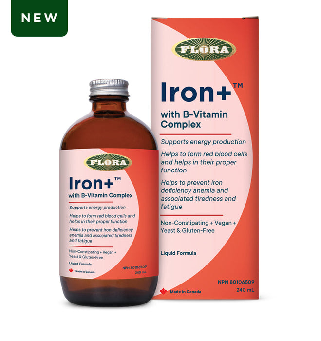 Flora Iron + Liquid Bonus Pack 445ml+240mlshrink