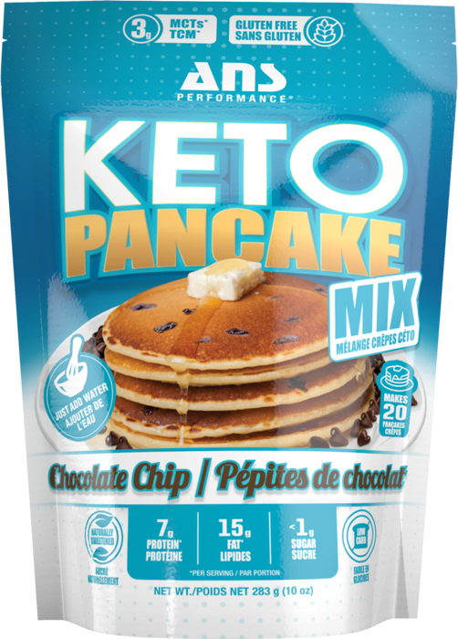 ANS Keto Chocolate Chip Pancake Mix - Gluten Free 283g