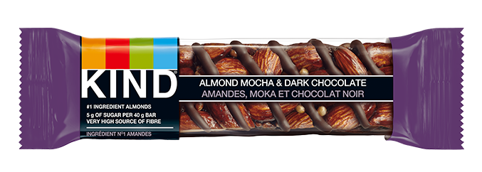 Kind Almond Mocha & Dark Chocolate Bar 40g