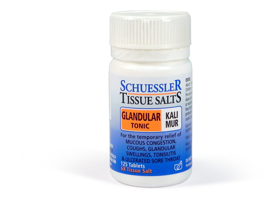 Schuessler Tissue Salts Kali Mur 125 tabs