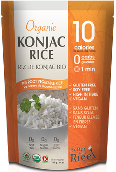 The Root Vegetable Organic Noodles - Rice-Shaped Konjac 385g