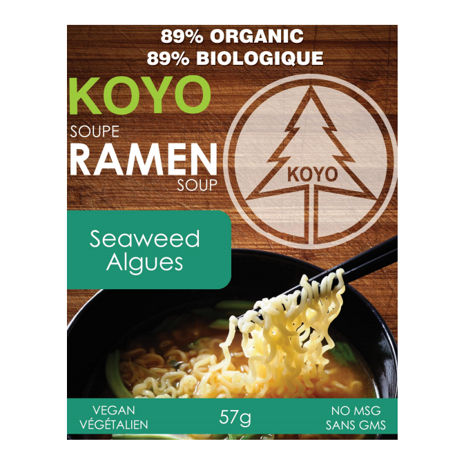Koyo Ramen Soup - Seaweed Algues 57g