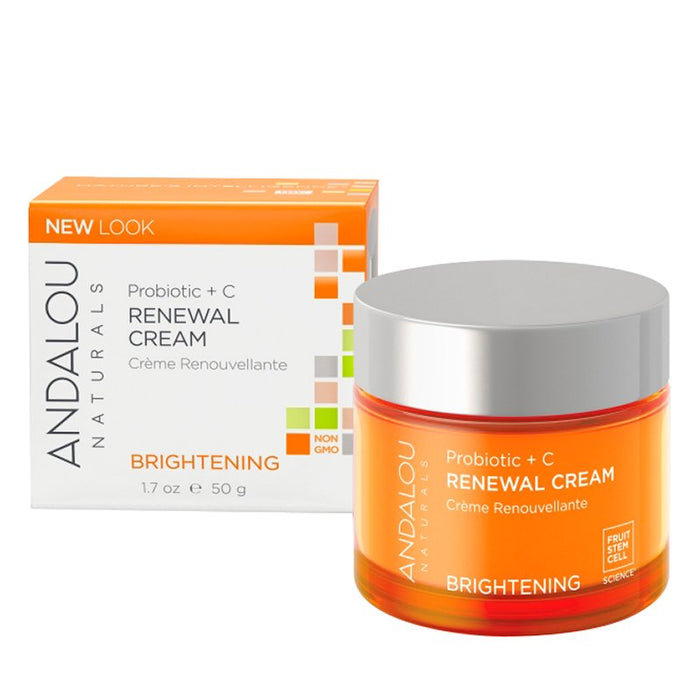 Andalou Naturals Probiotic + C Renewal Cream 50g