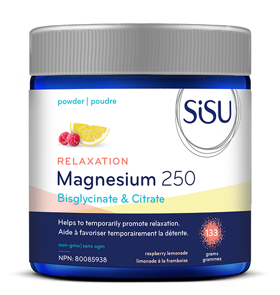 Sisu Magnesium 250 Pwdr Raspberry Lemonade 133g