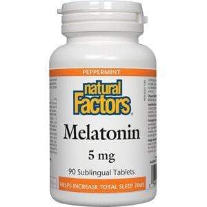 Natural Factors Melatonin 5mg 180 sublingual