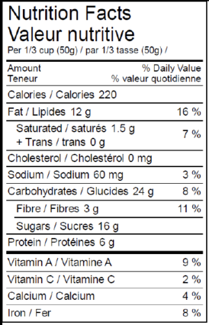Left Coast Naturals Trail Mix - Fruit & Nut 350g