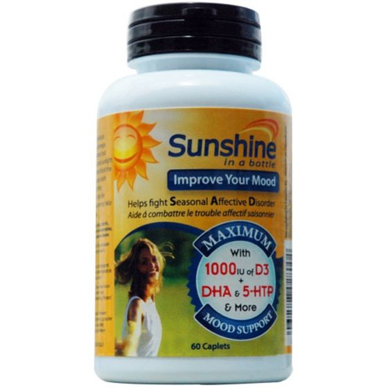 Sunshine in a Bottle - Improve Your Mood 60 Capsules