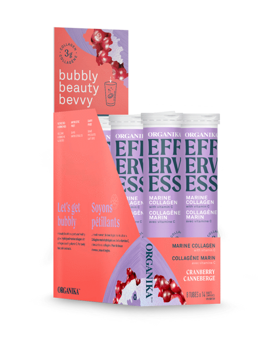 EFFERVESS Marine Collagen w/Vitamin C Cranberry 8x14 Tablets