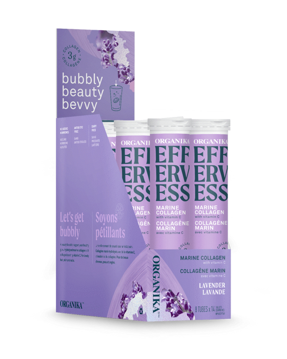 EFFERVESS Marine Collagen w/Vitamin C Lavender 8x14 Tablets