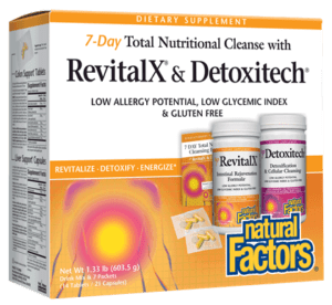 Natural Factors Revitalix & Detoxitech 1 KIT
