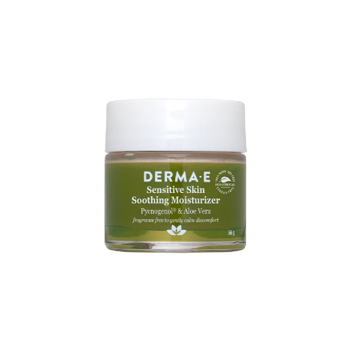 Derma E Sensitive Skin Soothing Moisturizer - Properties to Help Calm Down Skin Discomfort. 56g