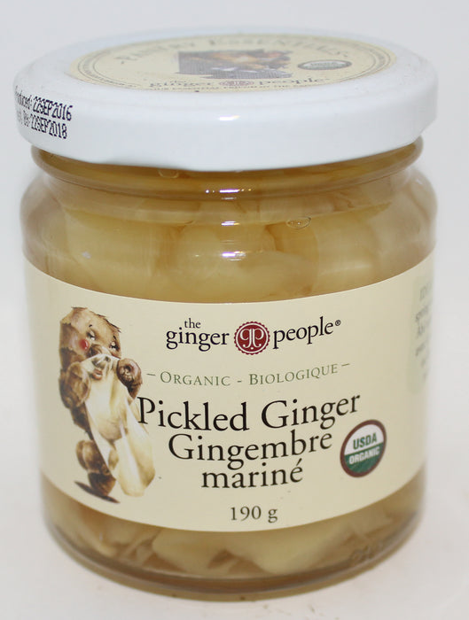 The Ginger People Organic Ginger - Pickled 190g