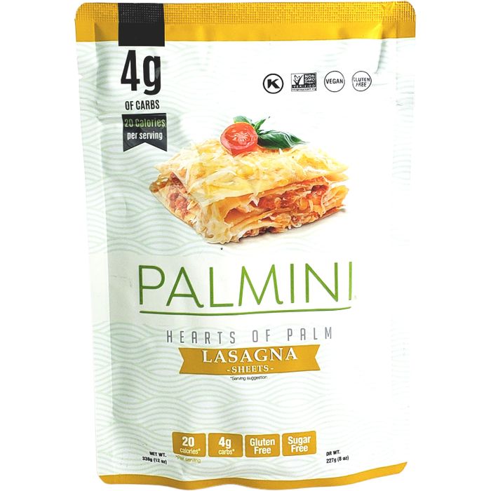 Palmini Hearts Of Palm Lasagne Sheets - Vegan, Gluten Free 338g