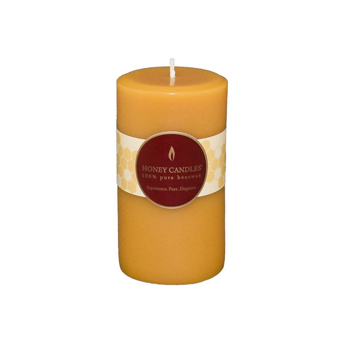 Honey Candles 100% Pure Beeswax 1 Large