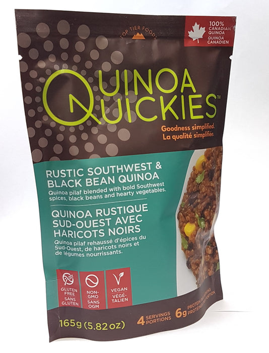 Quinoa Quickies Rustic Southwest & Black Bean 165g