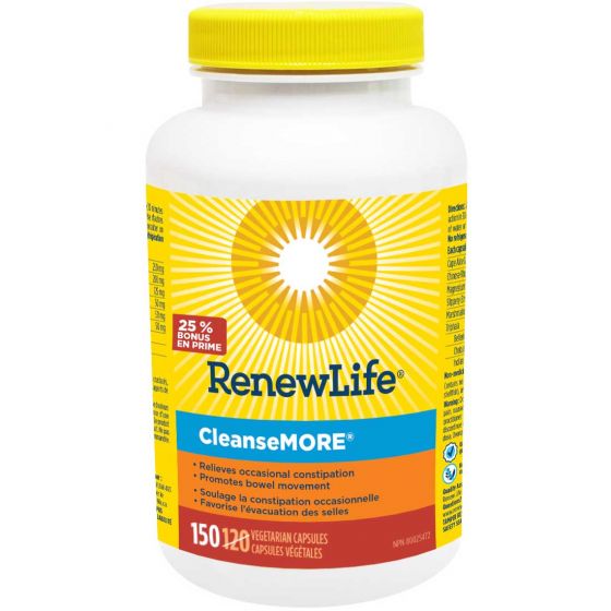 RenewLife CleanseMORE 150 Vegecaps