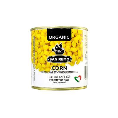 San Remo Organic Canned Sweet Corn 341ml