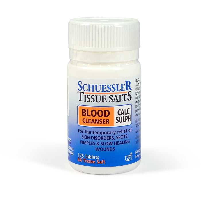 Schuessler Tissue Salts Calc Sulph 125 tabs