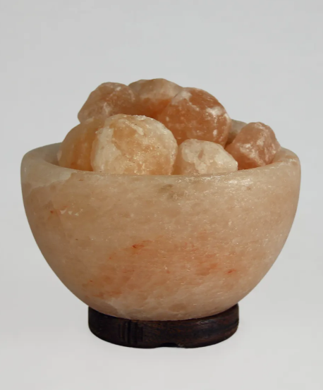 Himalayan Salt Firebowl Lamp 1firebowl