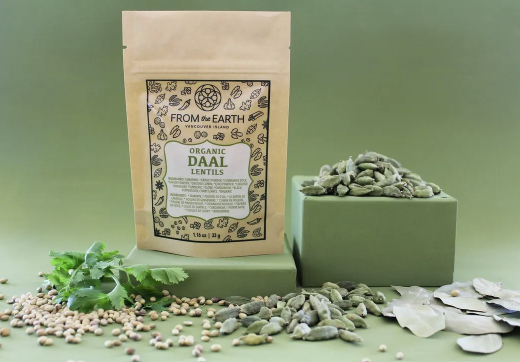 From the Earth Organic Daal Lentils 33g