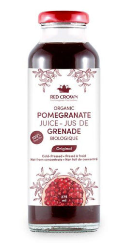 Red Crown Organic Cold Pressed Pomegranate Juice 275ml