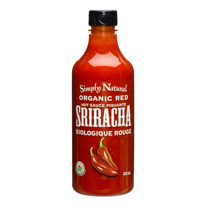 Simple Natural Organic Sriracha Hot Sauce - Red 473ml