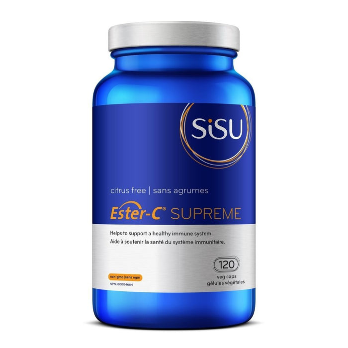 SISU Ester-C Supreme - Citrus Free 120 Vegecaps