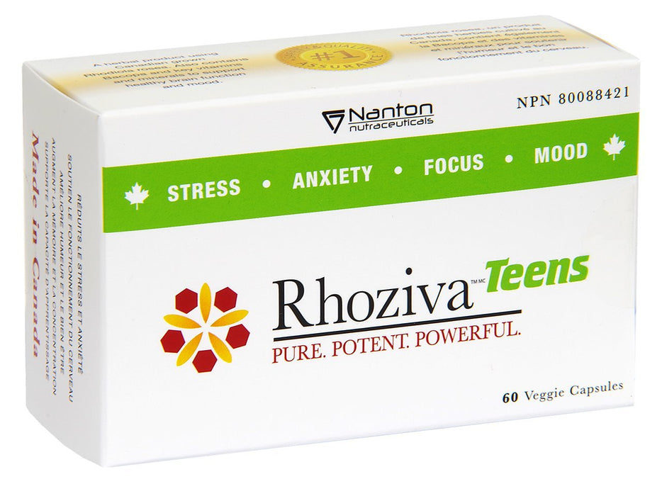 Nanton Nutraceuticals - Rhoziva Teens 60 Vegecaps
