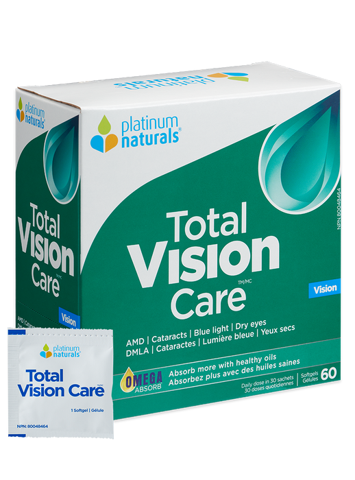 Platinum Naturals Total Vision Care 1softgel