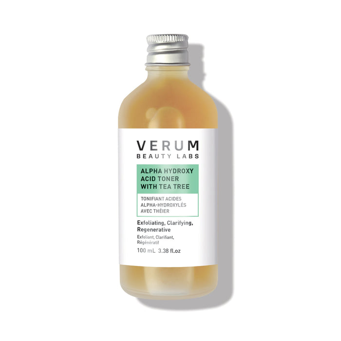 Verum Beauty Labs Alpha Hydroxy Acid Toner with Tea Tree 100ml