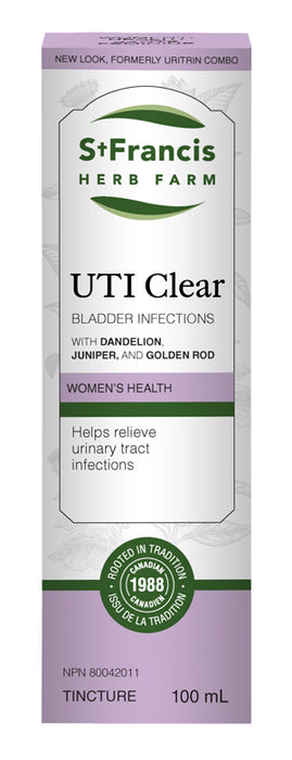 St. Francis UTI Clear Bladder Infections for Women 100ml