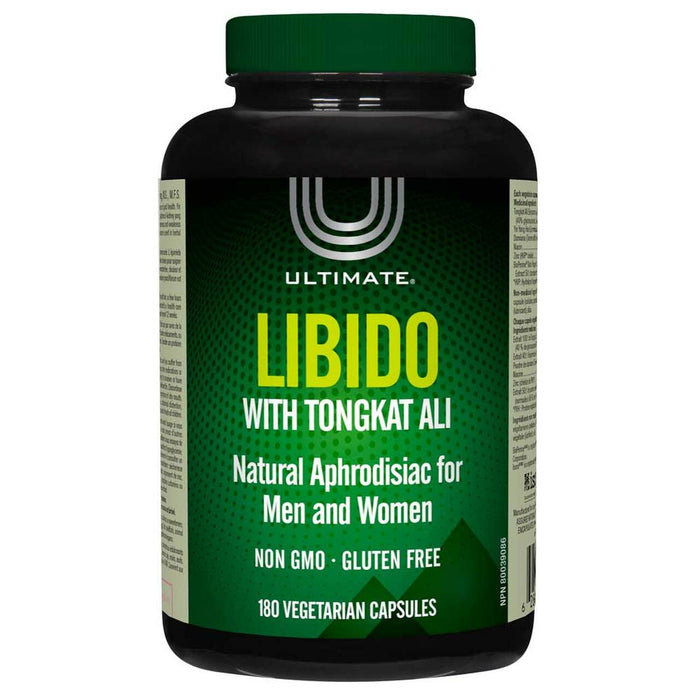 Ultimate - Libido with Tongkat Ali (Natural Aphrodisiac) 180 Vegecaps