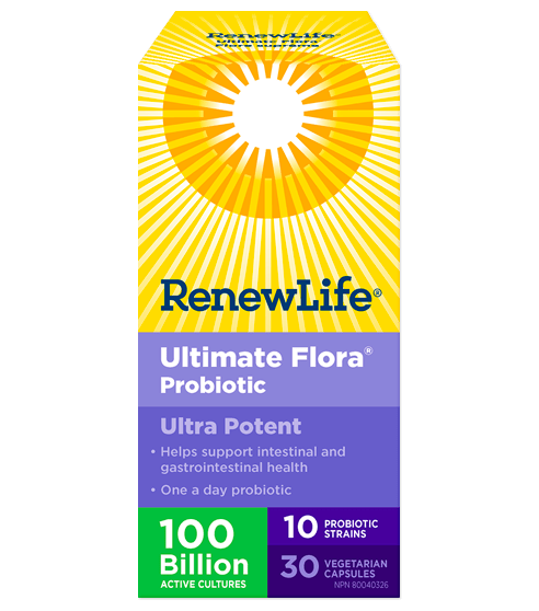Renew Life Ultimate Flora 100 Billion 30vegicaps