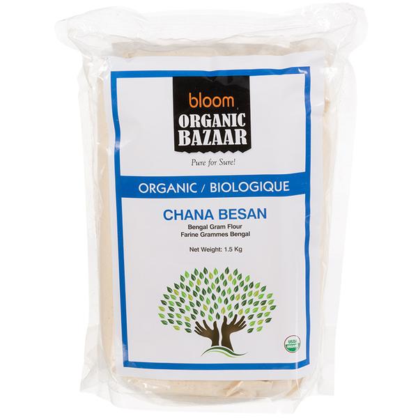 Bloom Organinc Bazaar Chana Besan Bengal Gram Flour 908g