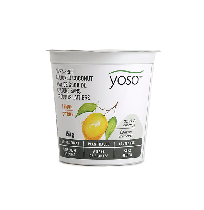 Yoso Dairy-Free Coconut Lemon Yogurt 150g