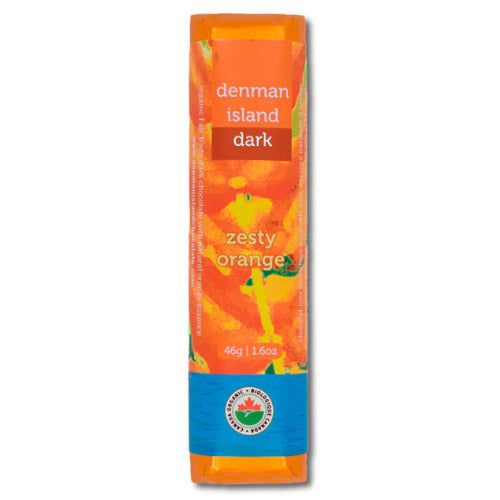 Denman Organic Chocolate Bars - Zesty Orange 44g