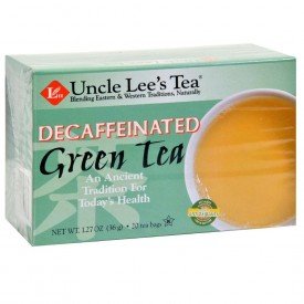 Uncle Lee's Tea - Tea Bags - Decaf Green tea 20 Tea Bags