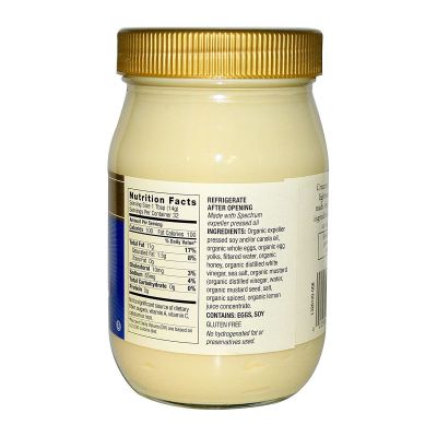 Spectrum Organic Gluten Free Mayonnaise 473ml