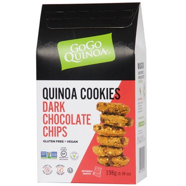 GoGo Quinoa Cookies - Dark Chocolate Chips 165g