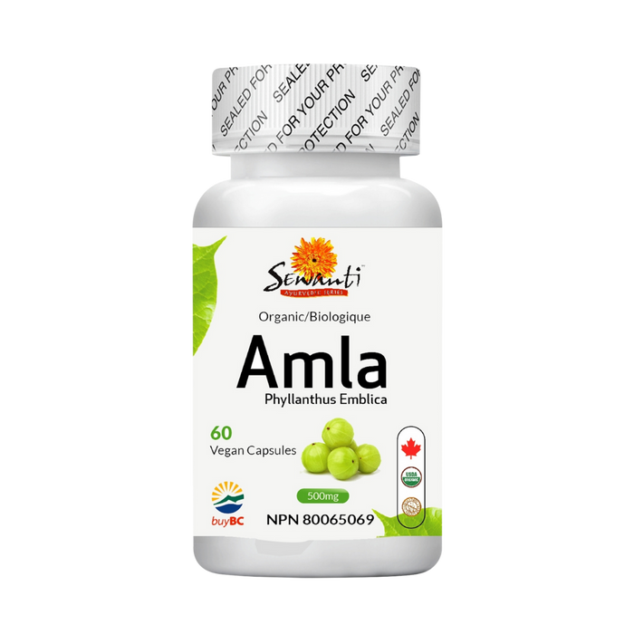 Sewanti Amla - Digestive Tonic, Antioxidant, Vit C & A 60vegancaps