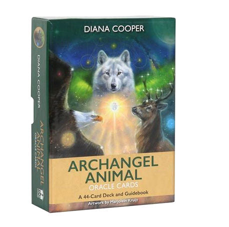 Archangel Animal Oracle Cards 44 Cards & Guidebook 1deck